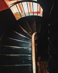 Low angle view of staircase