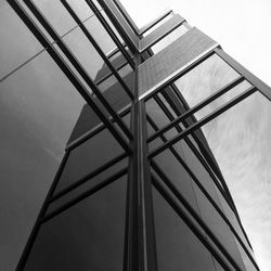 Low angle view of modern building