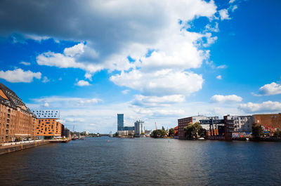 Buildings on bankside