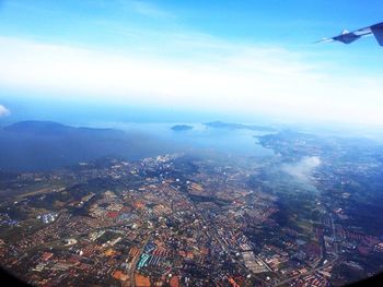 Aerial view of cityscape