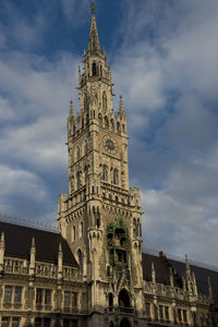 Low angle view of historical building against sky