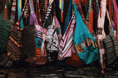 Full frame of market stall for sale