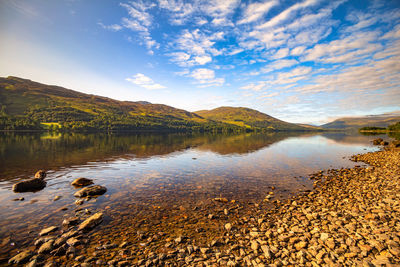 Loch earn in the morning