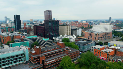 Cityscape against sky