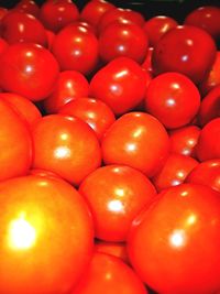 Full frame shot of tomatoes