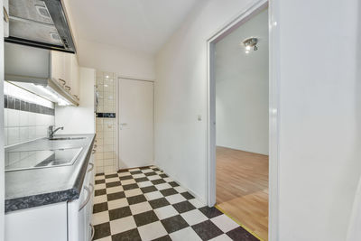 Interior of bathroom