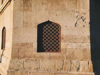 Close-up of window