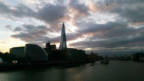 River with buildings in background