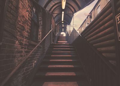 Low angle view of staircase