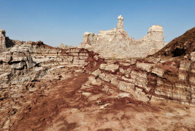 View of old ruins against the sky