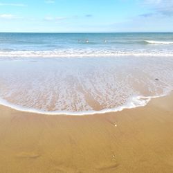 Scenic view of beach