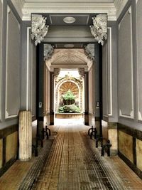 Corridor of building