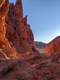 Lake mead, redstone nevada