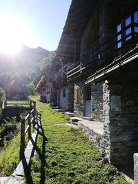 View of historic building against sky