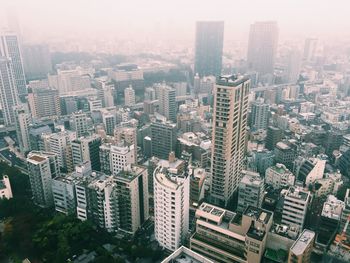 Aerial view of cityscape