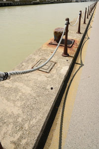 Pier in sea