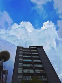 Low angle view of buildings against sky