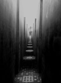 Walkway in corridor