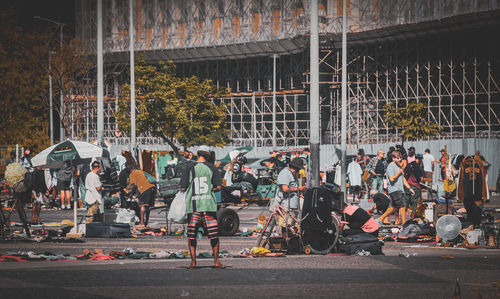 crowd