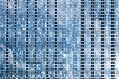 Full frame shot of modern office building