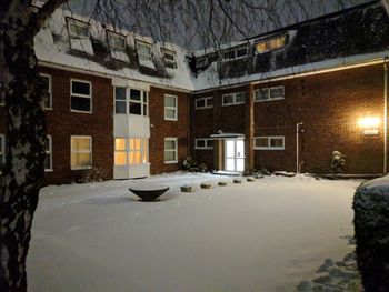 Houses in winter