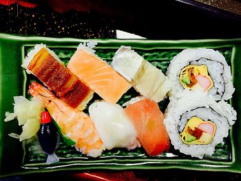 Close-up of sweet food on table