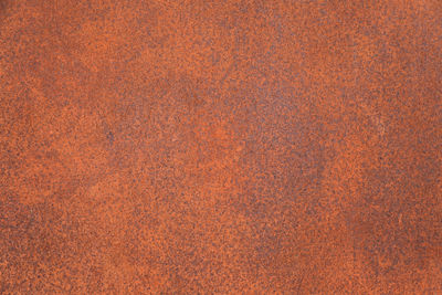 Full frame shot of rusty metallic wall