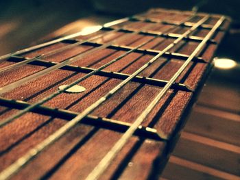 Close-up of guitar