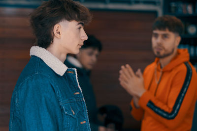 Friends sharing a moment together