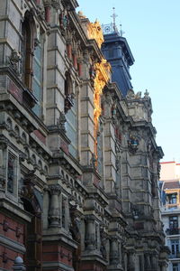 Low angle view of old building