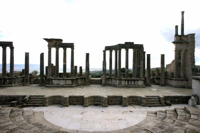 View of temple against sky