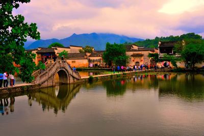 River with buildings in background