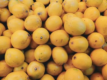 Full frame shot of fruits for sale at market stall