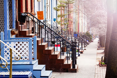 Street amidst buildings in city