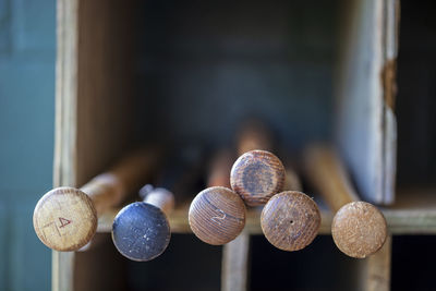 Close-up of coins