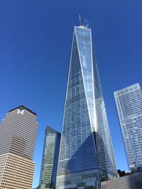 Low angle view of modern building