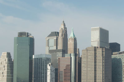 Skyscrapers in city