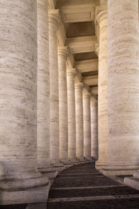 Corridor of historical building