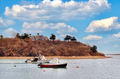 Oyster river harbor at chatham, cape co