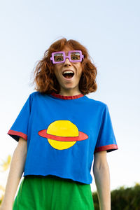 Portrait of a smiling boy