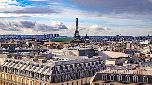 Cityscape against sky