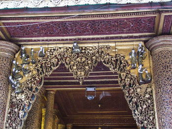 Interior of temple