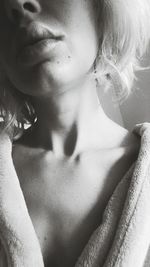 Close-up of woman