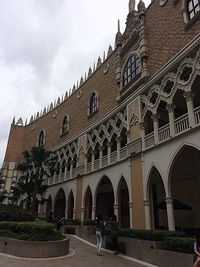 Low angle view of historical building