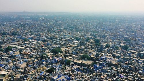 Aerial view of cityscape