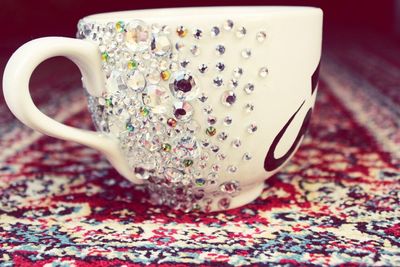 Close-up of tea on table