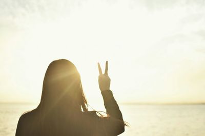 View of sea against sky