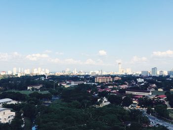 Cityscape against sky