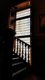 Low angle view of staircase