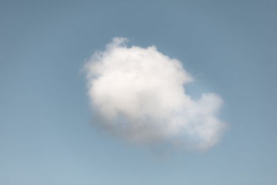 Low angle view of clouds in sky